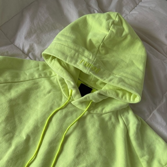 Juun.J Oversized Hoodie neon green - Picture 2 of 11